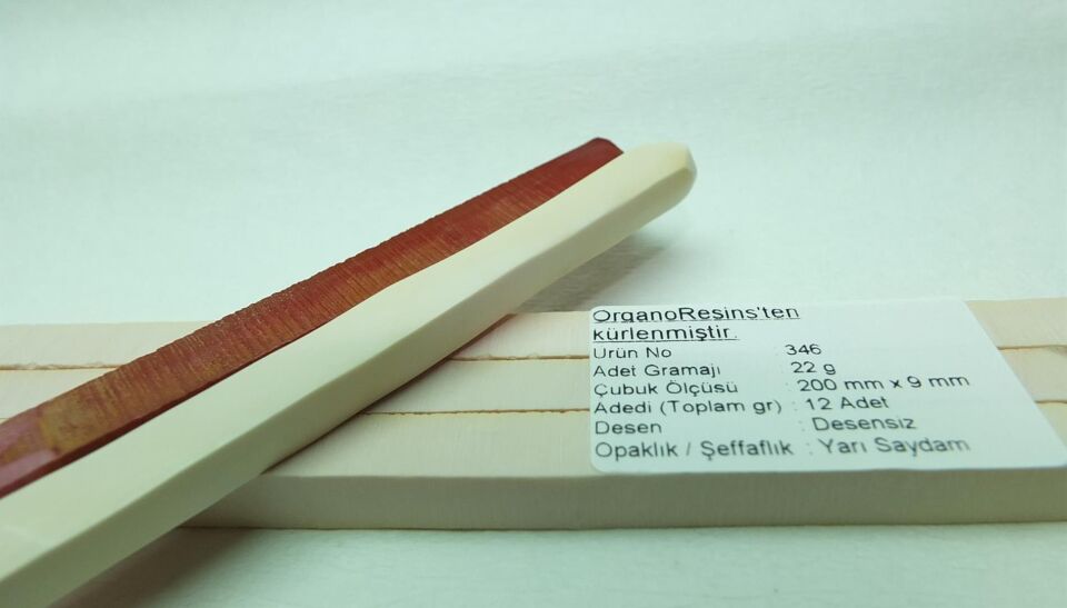 346 Çubuk Sıkma Kehribar - Adedi 22 gramdır. Adetle satılır.