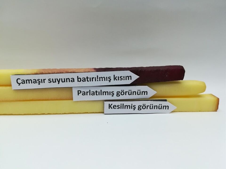 363 Çubuk Sıkma Kehribar - Adedi 25 gramdır. Adetle satılır.