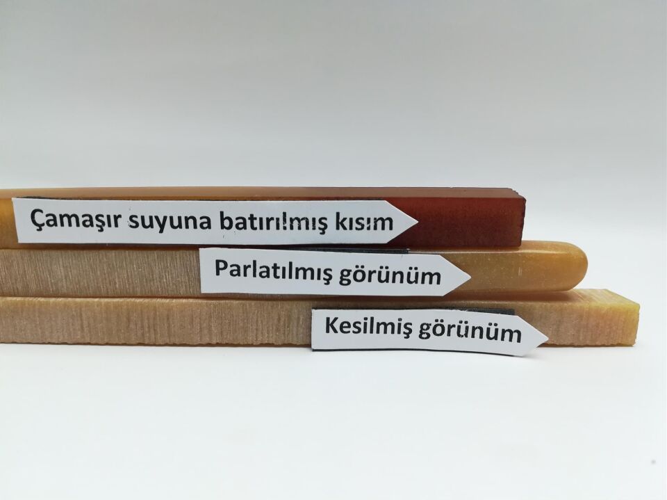 364 Çubuk Sıkma Kehribar - Adedi 18 gramdır. Adetle satılır.