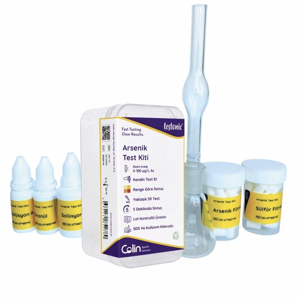 Arsenik Test Kiti Test Kiti - Düzeneksiz