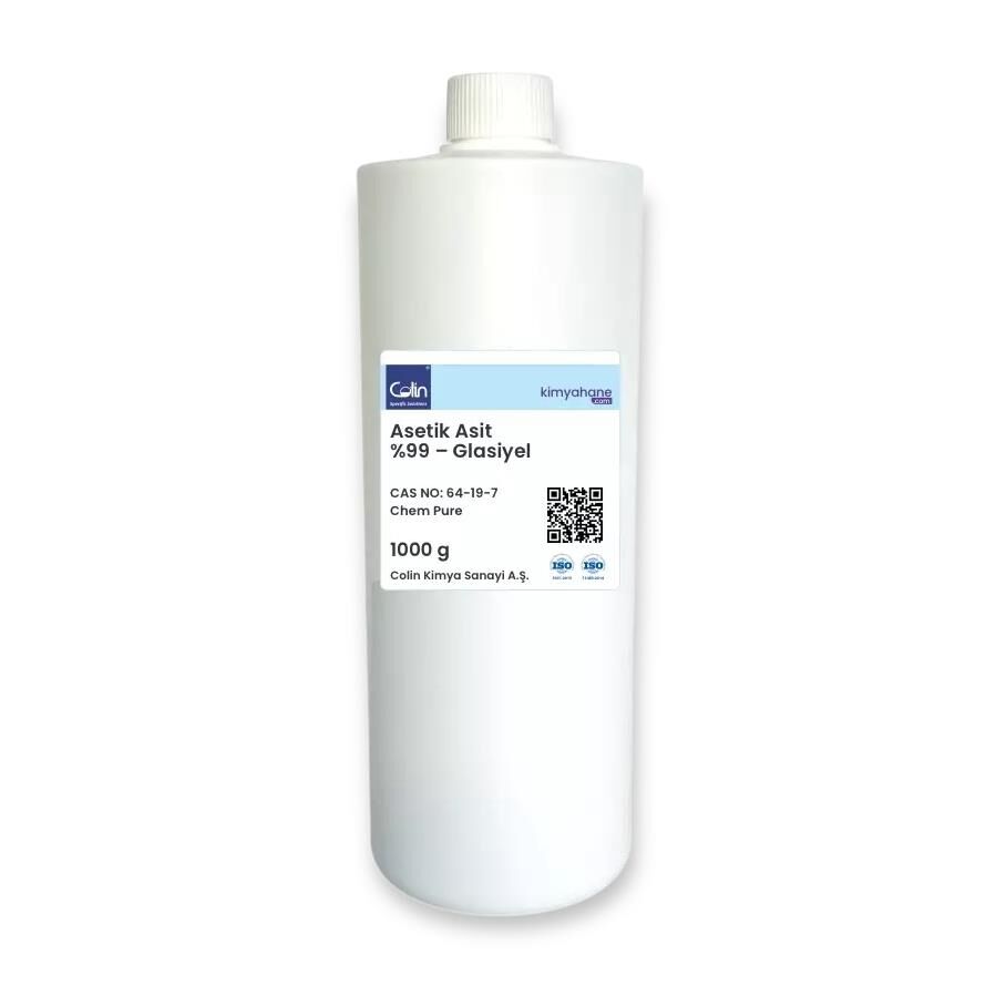 Asetik Asit %99 – Glasiyel 1 Kg