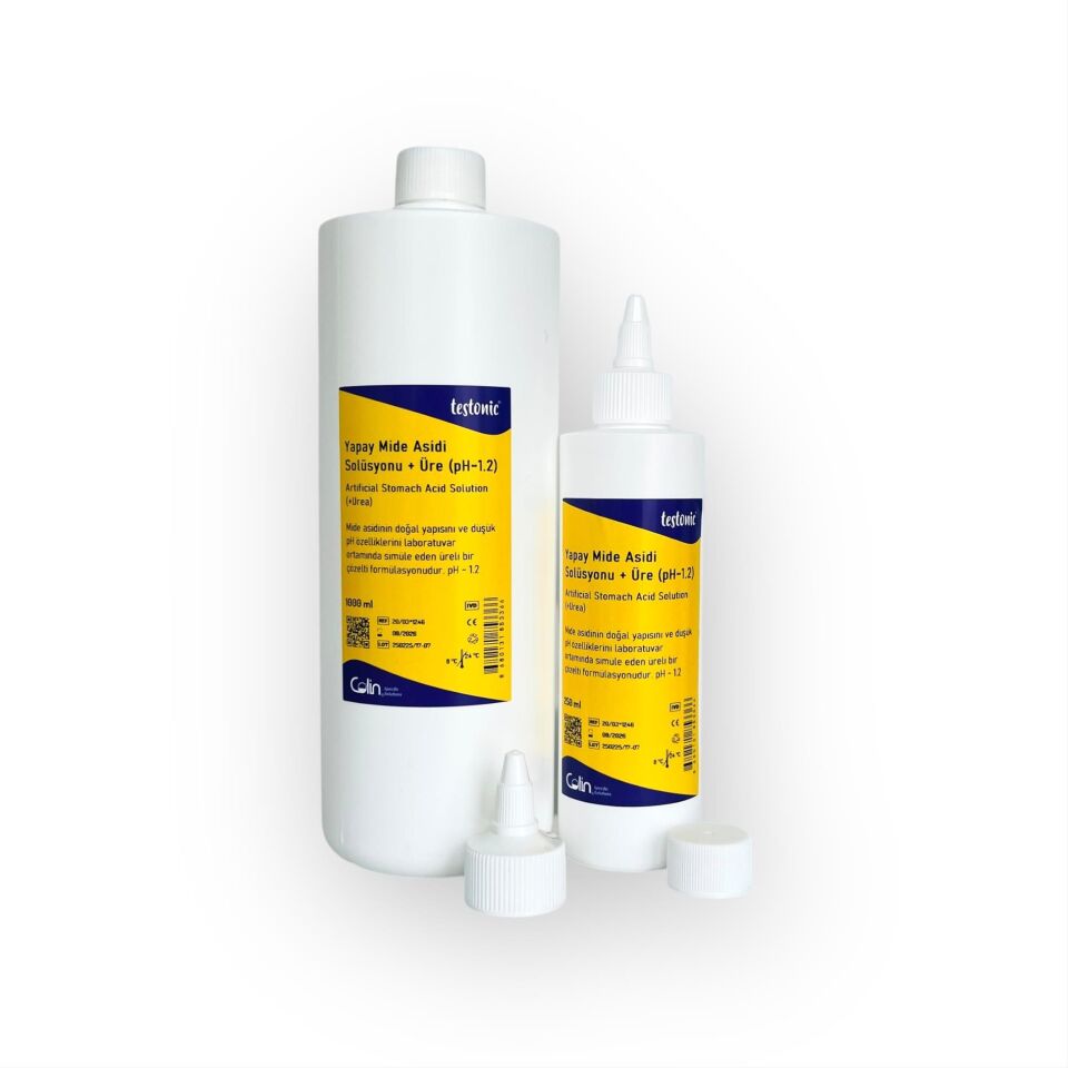 Yapay Mide Asidi Solüsyonu + Üre (pH ~ 1.2) 250 ml