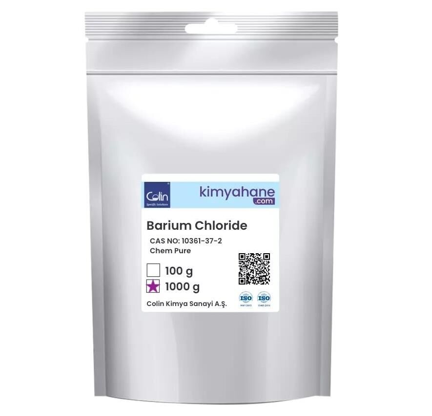 Baryum Klorür – BaCl² (CAS 10361-37-2) 1 Kg