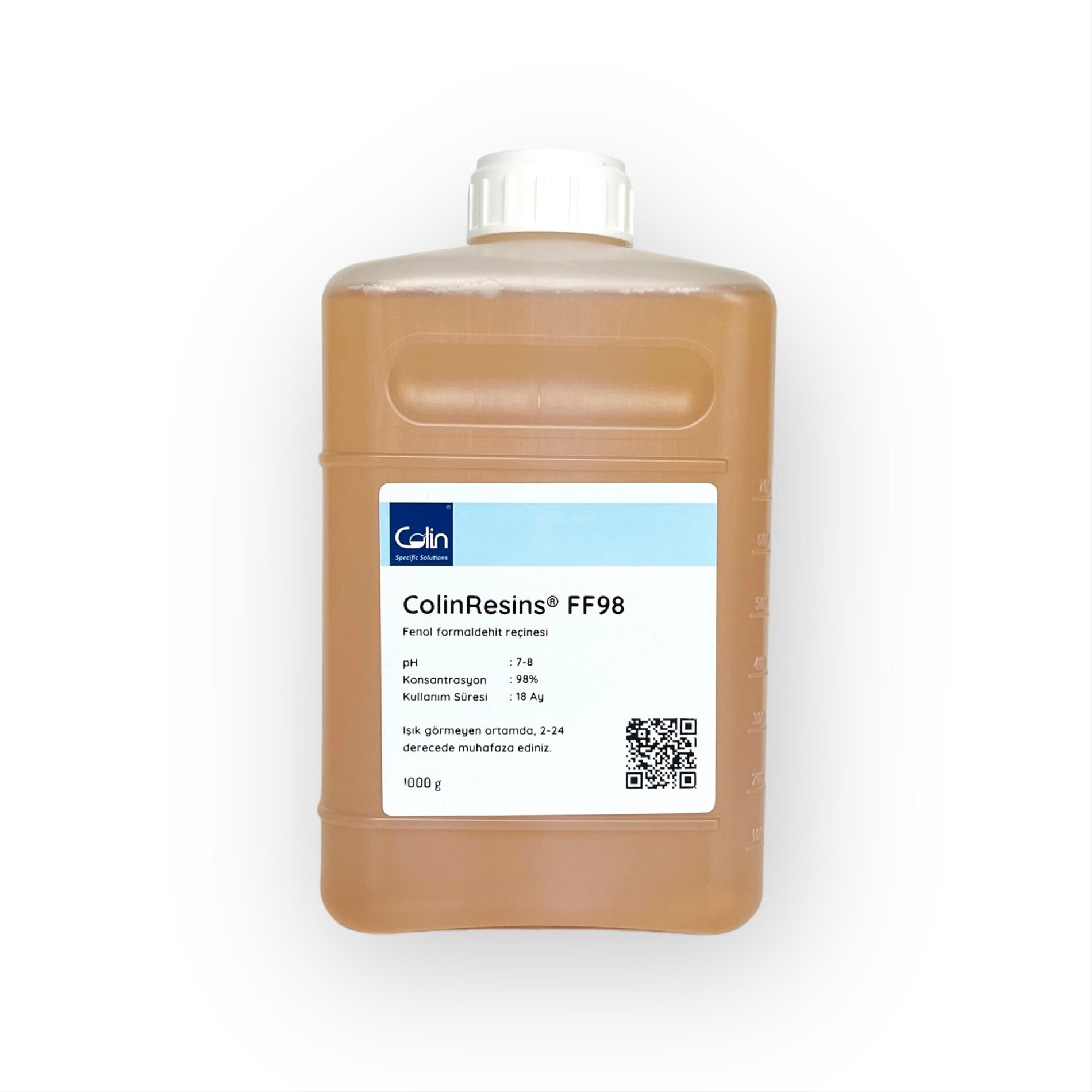 ColinResins® FF98 - Fenol Formaldehit Reçinesi (Enaz %98) 10 Kg