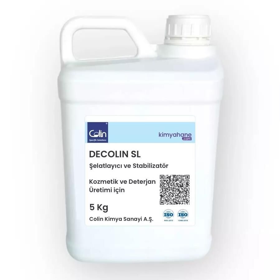 DECOLIN SL – Deterjan ve Kozmetikler İçin Şelatlayıcı 5 Kg