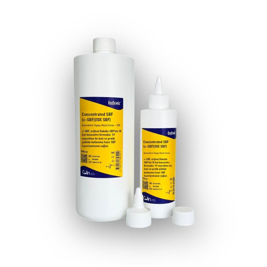 Konsantre Yapay Vücut Sıvısı (SBF – Simulated Body Fluid) (c-SBF)(10X SBF) 1000 ml