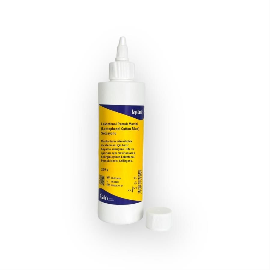 Laktofenol Pamuk Mavisi (Lactophenol Cotton Blue) Solüsyonu 250 ml