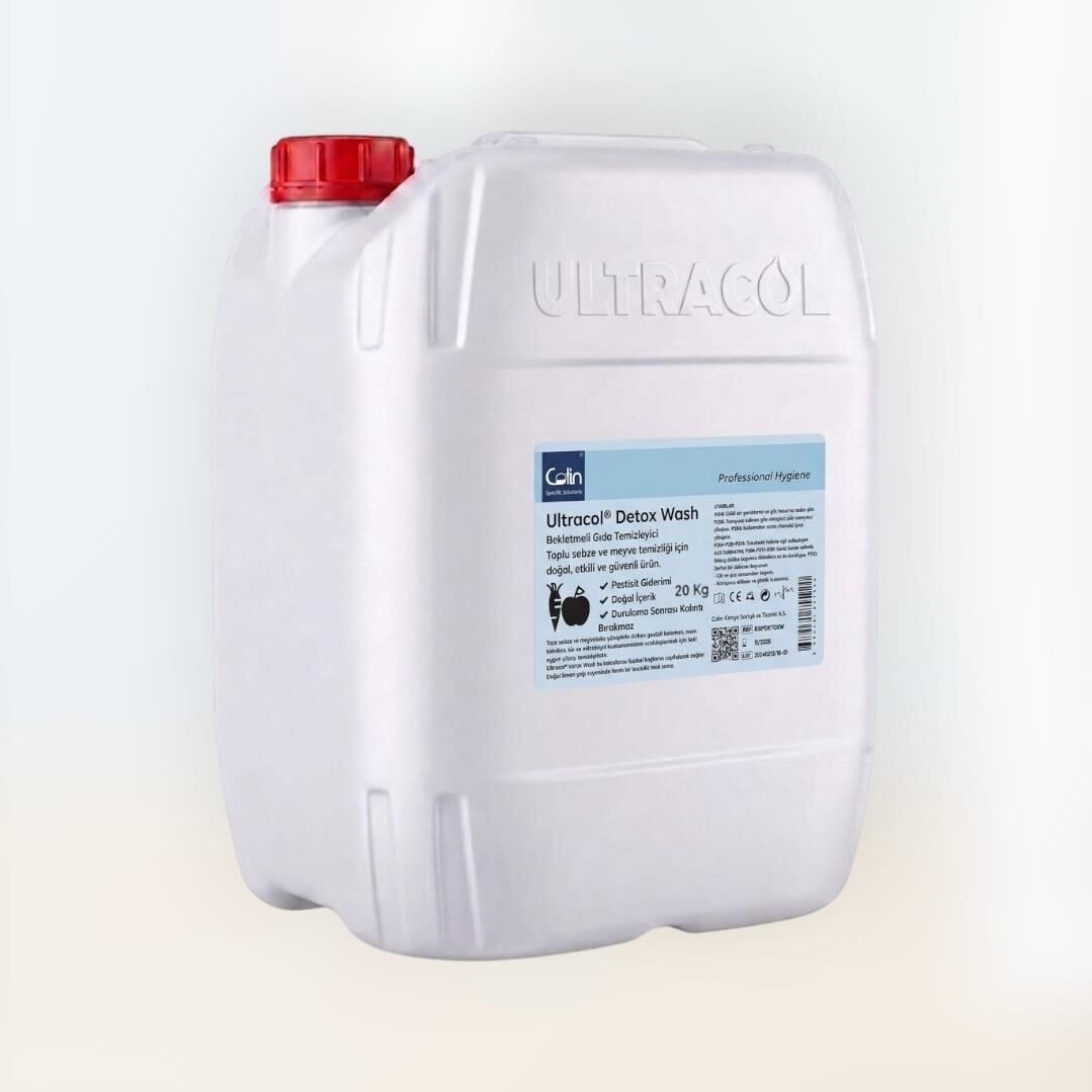 Ultracol® Detox Wash – Bekletmeli Gıda Temizleyici 20 Kg
