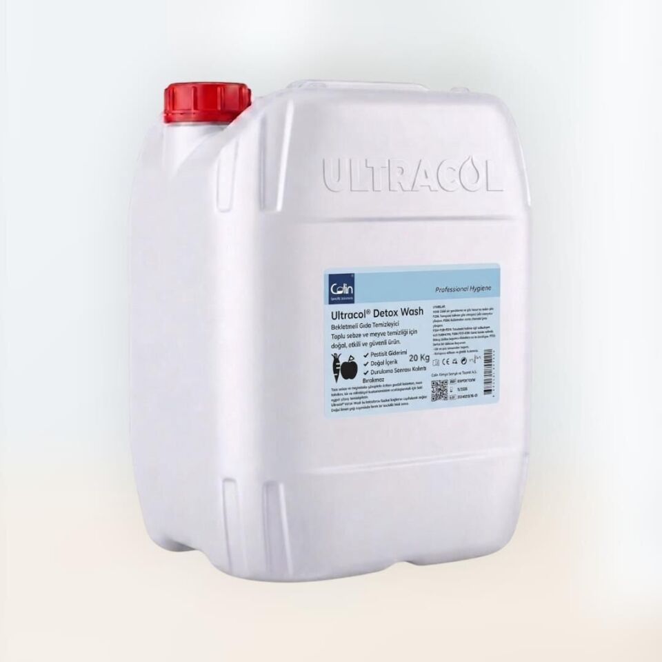 Ultracol® Detox Wash – Bekletmeli Gıda Temizleyici 20 Kg