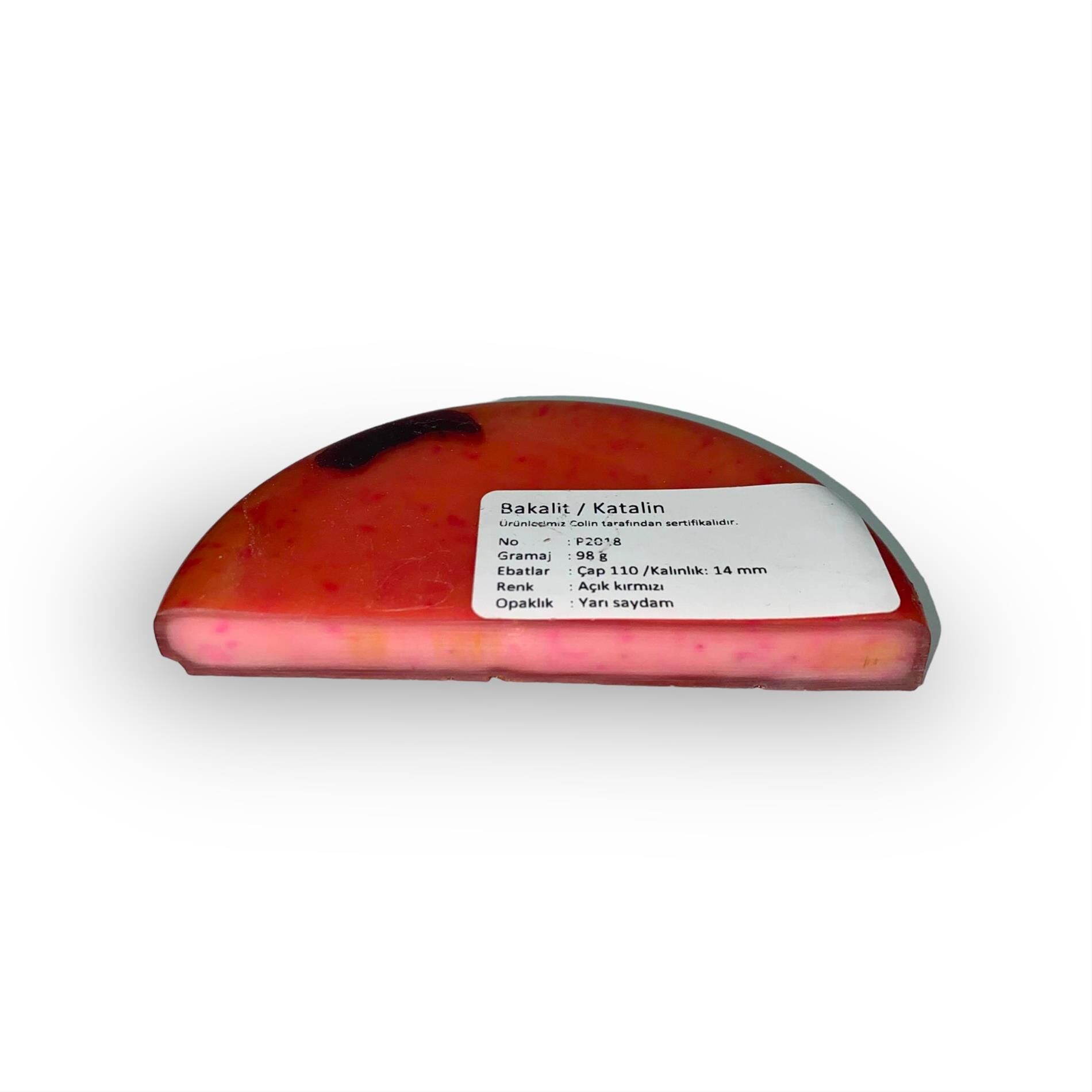 P2018 Bakalit Ürün (Sıkma Kehribar) - 97 g