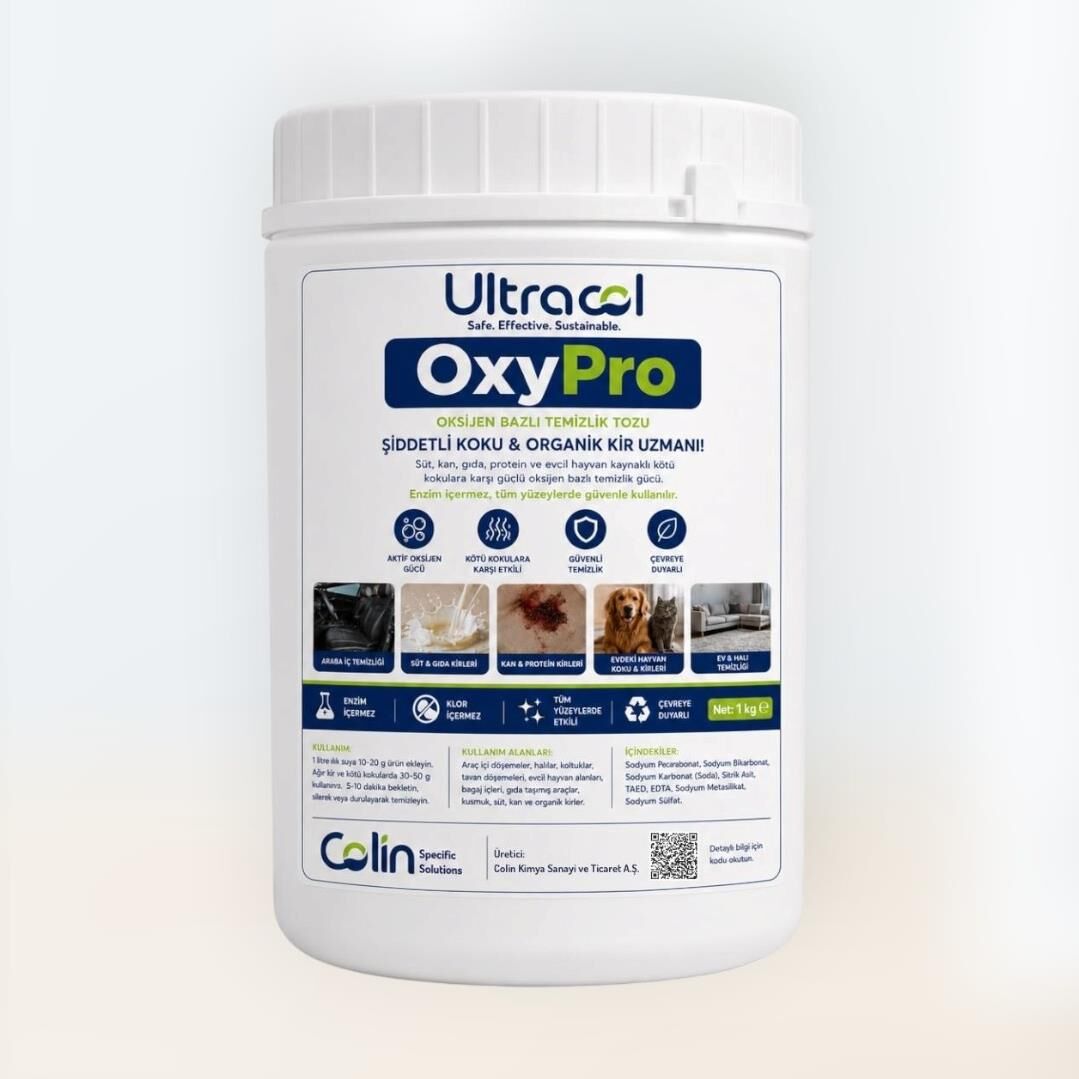 ULTRACOL OxyPro – Oksijen Bazlı Çok Amaçlı Güçlü Temizleyici 250 g