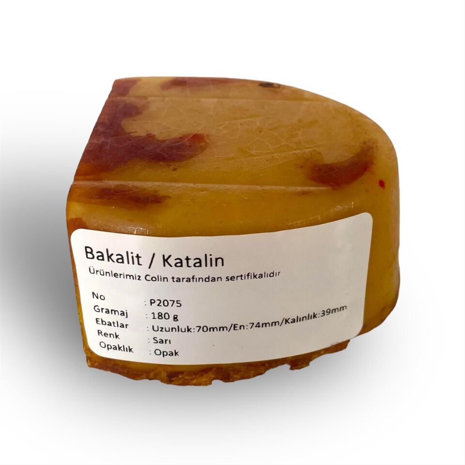 P2075 Bakalit Ürün (Sıkma Kehribar) - 179 g