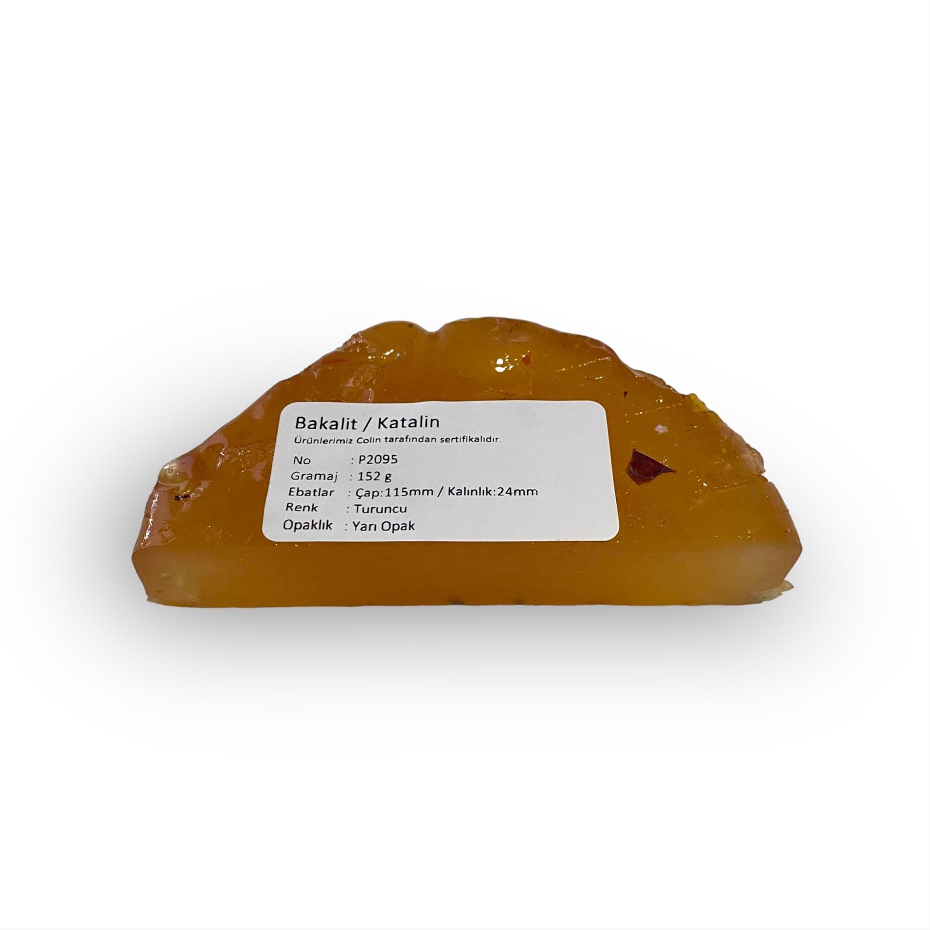 P2095 Bakalit Ürün (Sıkma Kehribar) - 152 g