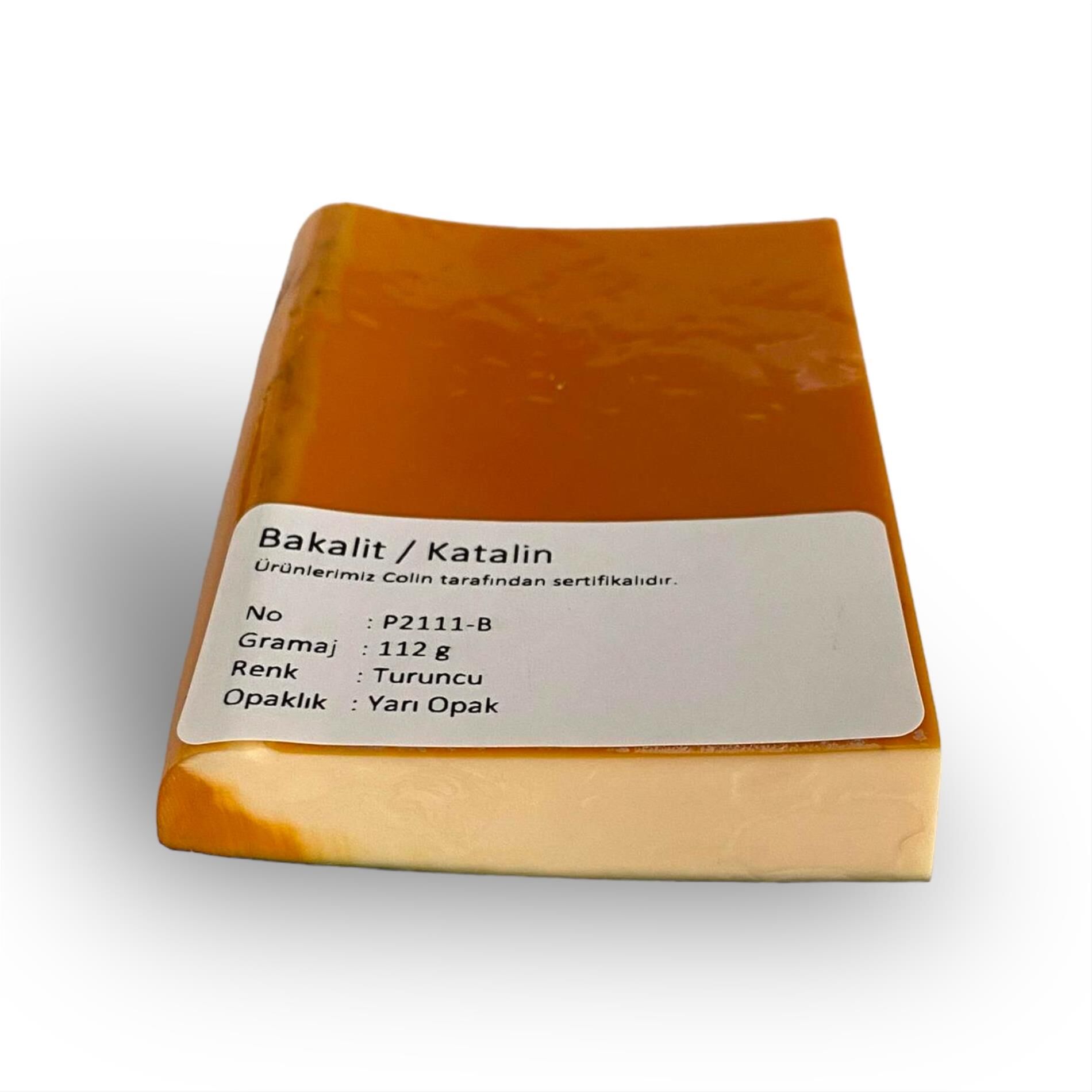 P2111-B Bakalit Ürün (Sıkma Kehribar) - 112 gr
