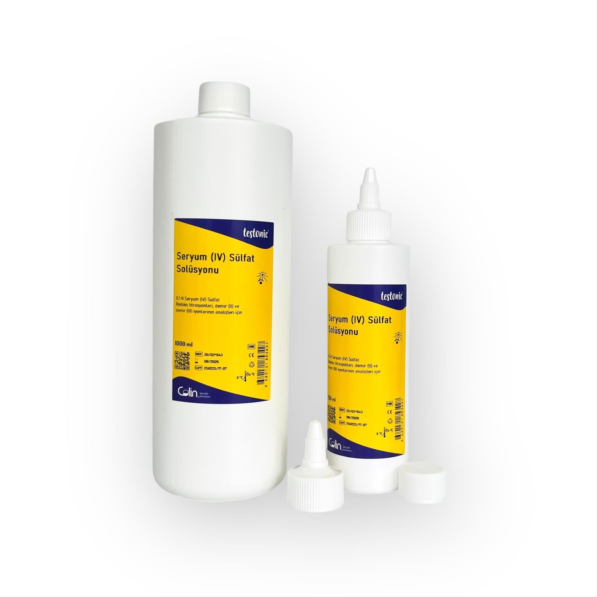 Seryum (IV) Sülfat 0,1 N Solüsyonu 1000 ml