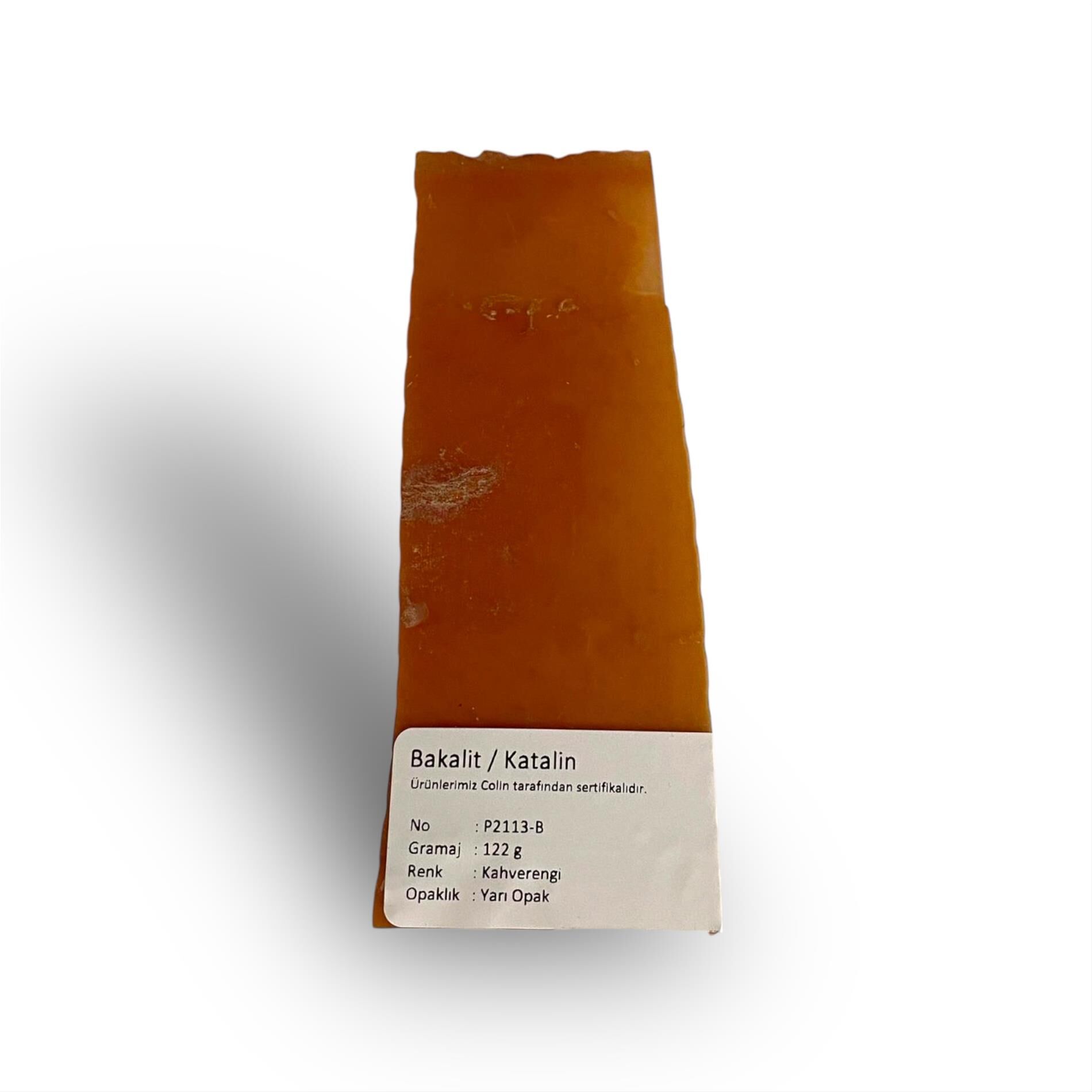 P2113-B Bakalit Ürün (Sıkma Kehribar) - 122 gr