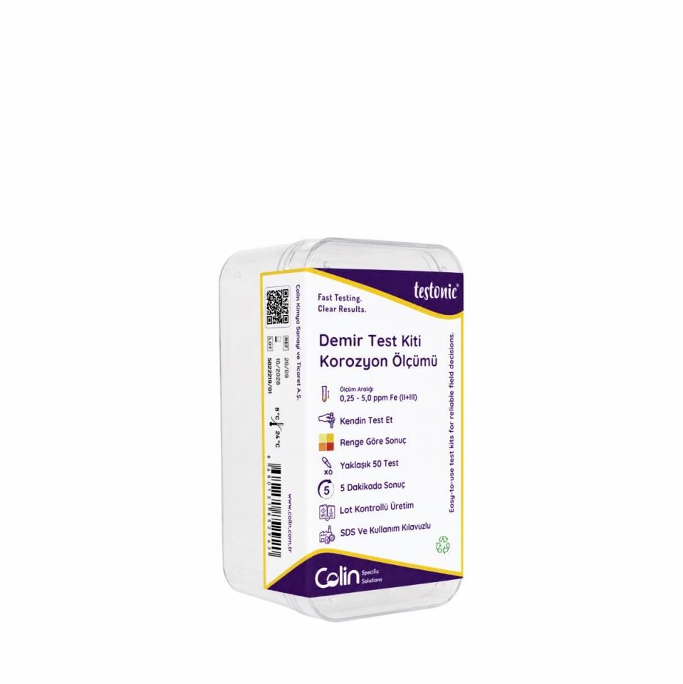 Demir Test Kiti – Korozyon Ölçümü