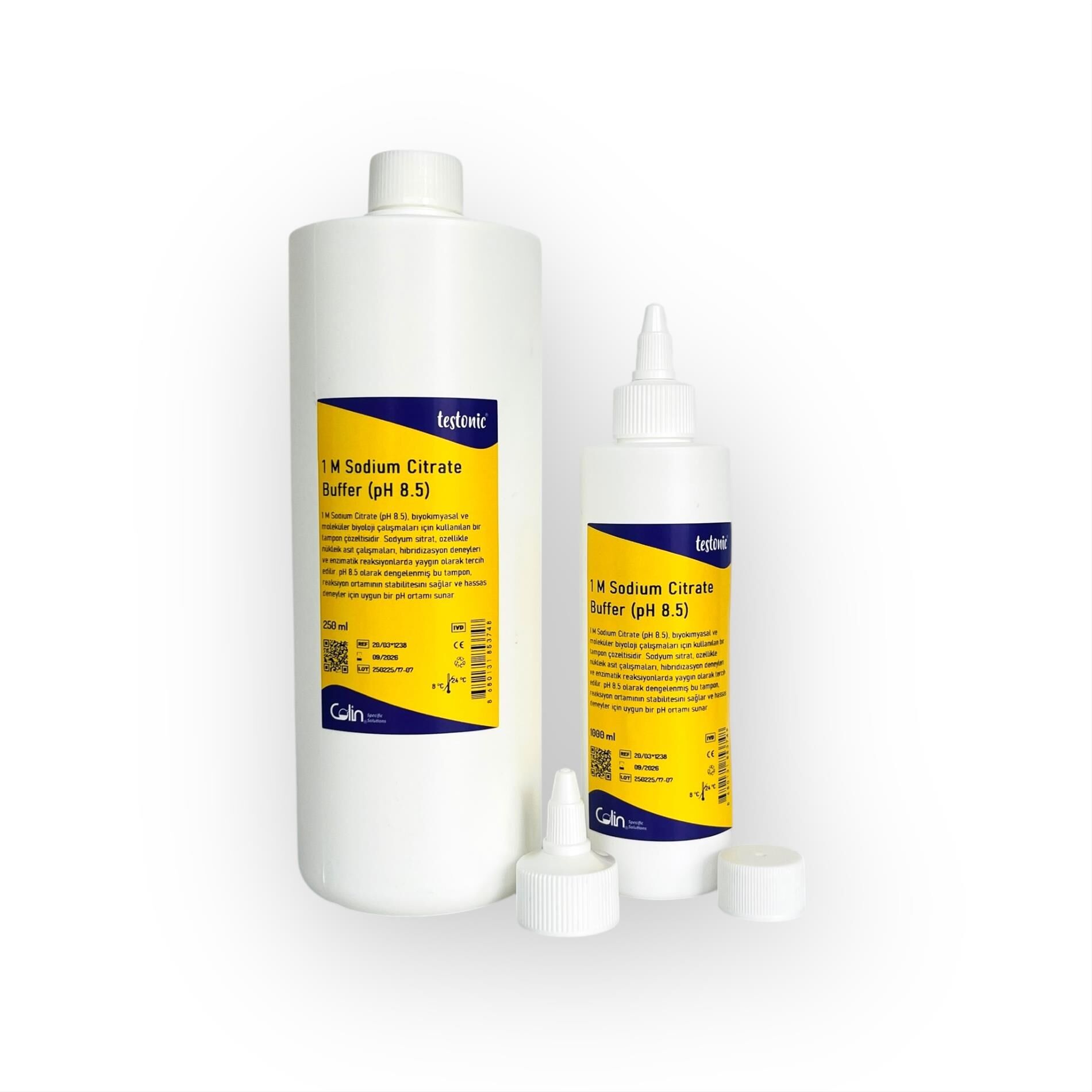 Sodyum Sitrat Buffer Solüsyonu (1 M - pH 8.5) 250 ml