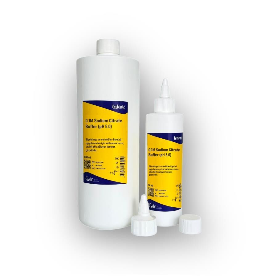 Sodyum Sitrat Buffer Solüsyonu 0.1 M (pH 5.0) 1000 ml