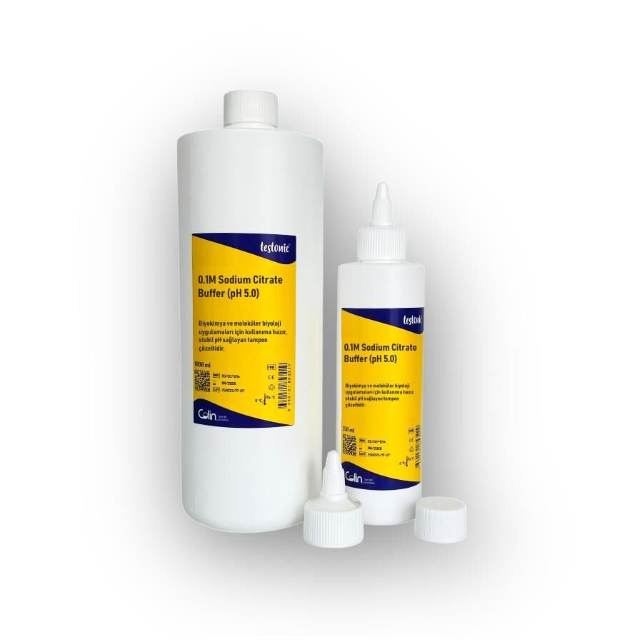 Sodyum Sitrat Buffer Solüsyonu 0.1 M (pH 5.0) 1000 ml