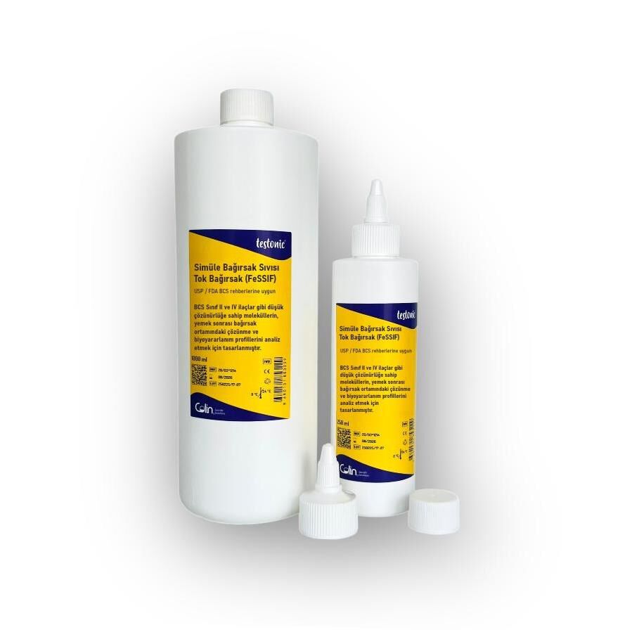 Simüle Bağırsak Sıvısı – Tok Bağırsak (FeSSIF) 250 ml