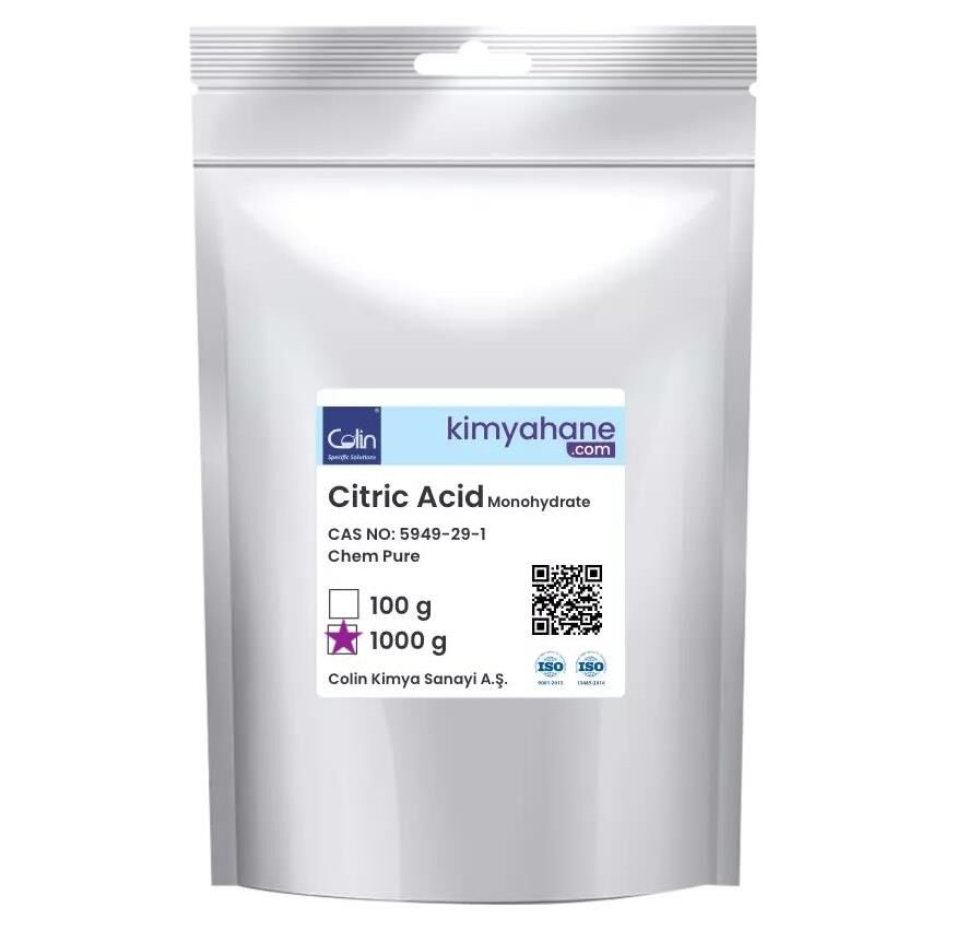 Sitrik Asit Monohidrat - (CAS 5949-29-1) 1 Kg