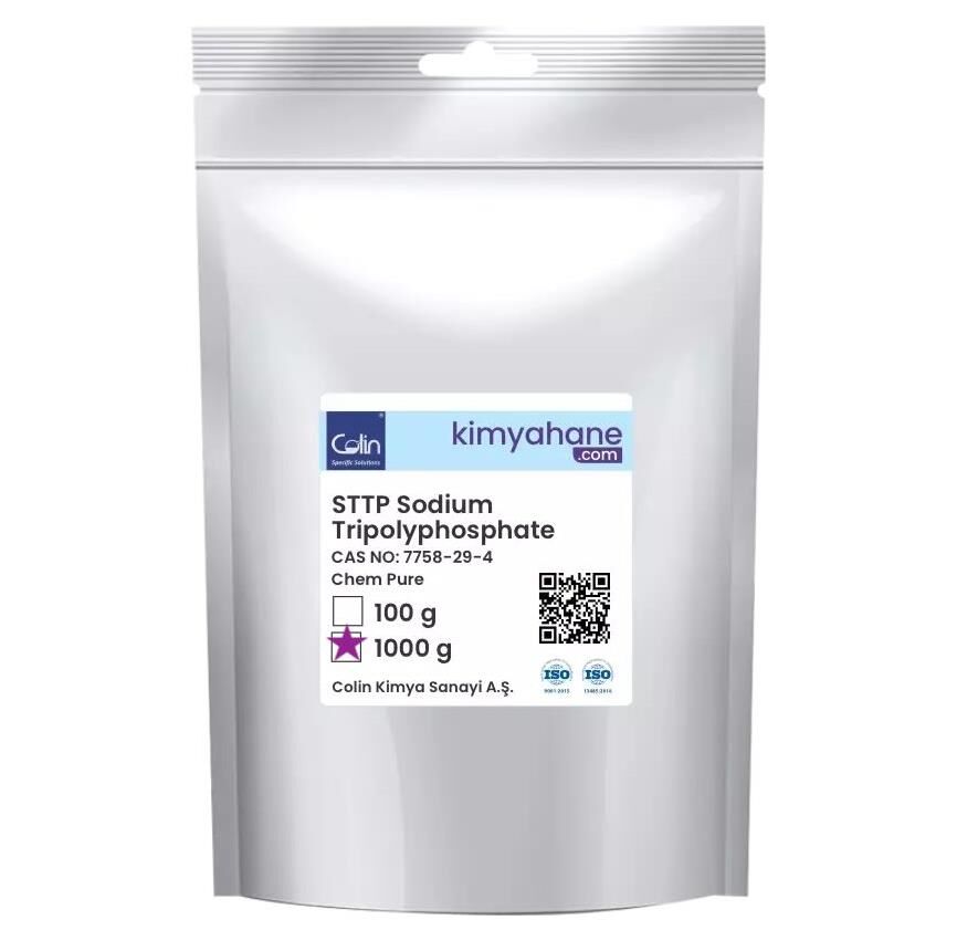 Sodyum Tripolifosfat (STTP) – Na5O0°P³ (CAS 7758-29-4) 1 Kg