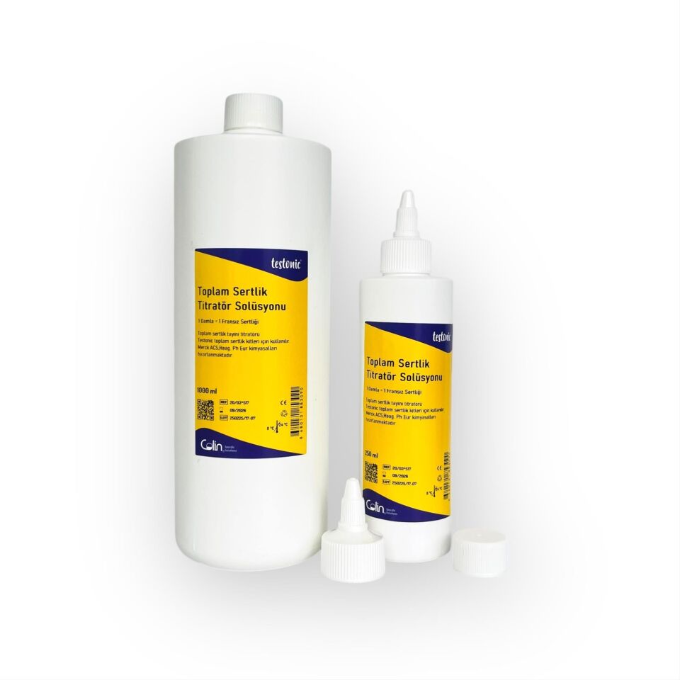 Titratör Solüsyonu (1f) - Toplam Sertlik Test Kiti 1 Litre