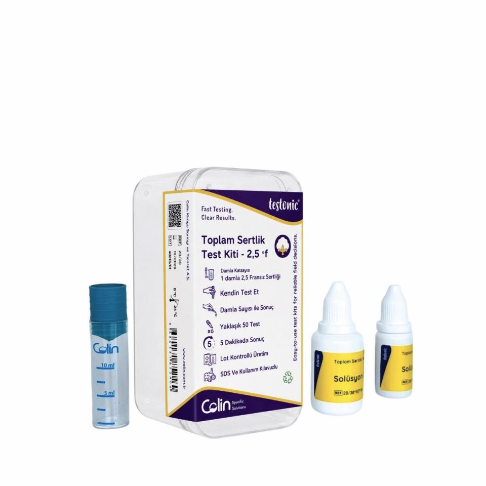 Toplam Sertlik Test Kiti 2,5 f