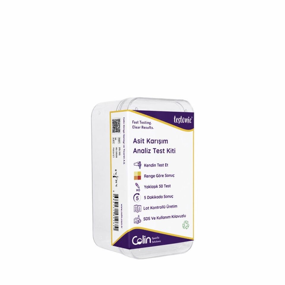 Asit Karışım Analiz Test Kiti