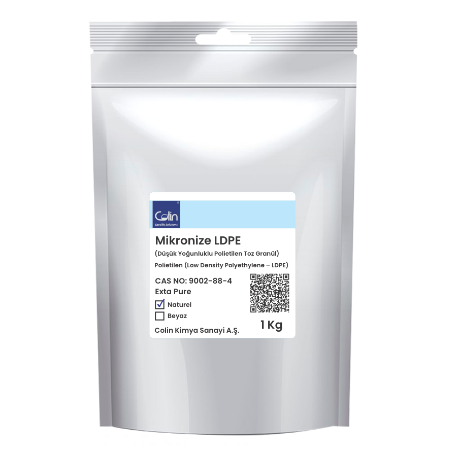 Mikronize LDPE (Düşük Yoğunluklu Polietilen Toz Granül)-Naturel