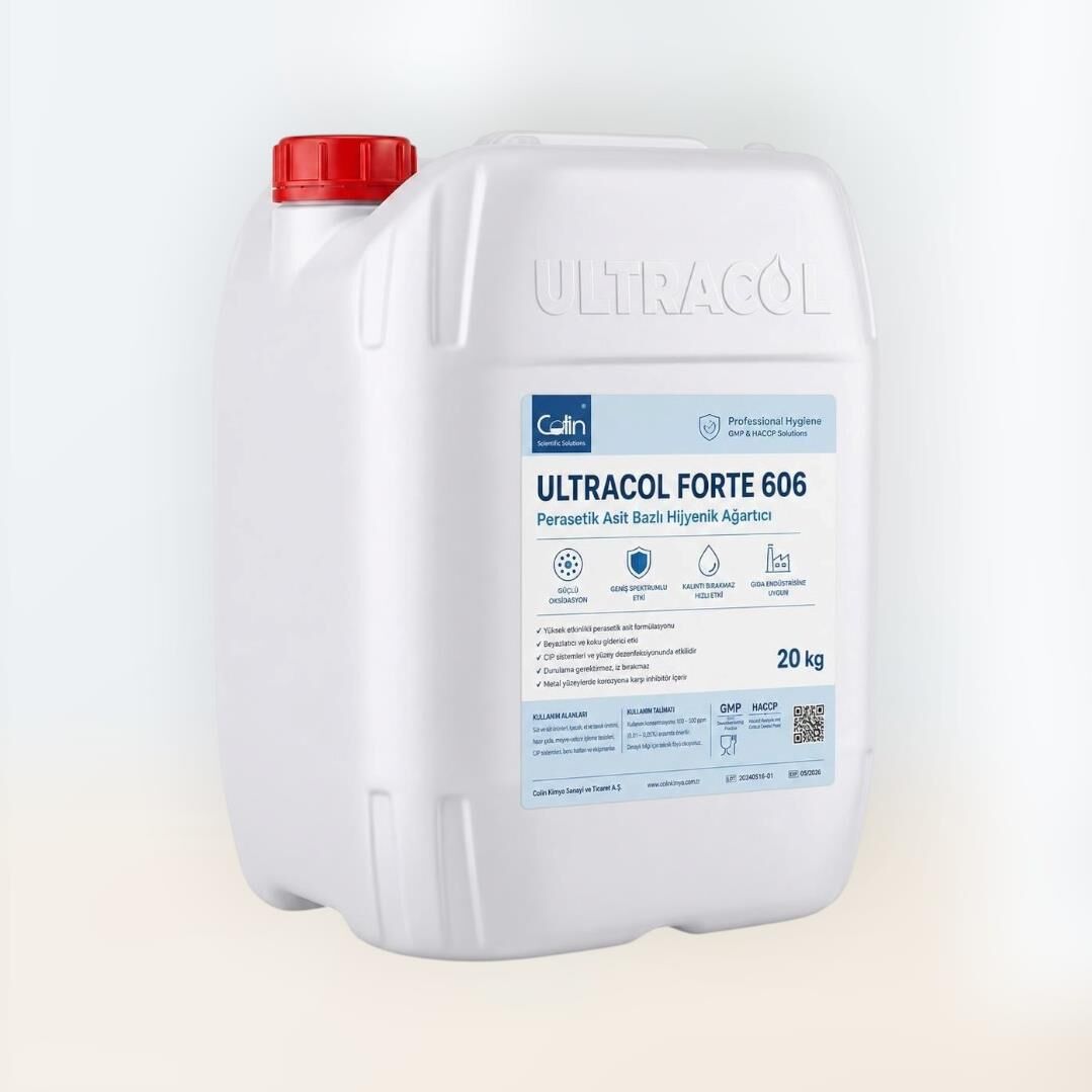 ULTRACOL FORTE 606 - Perasetik Asit Bazlı Hijyenik Ağartıcı
