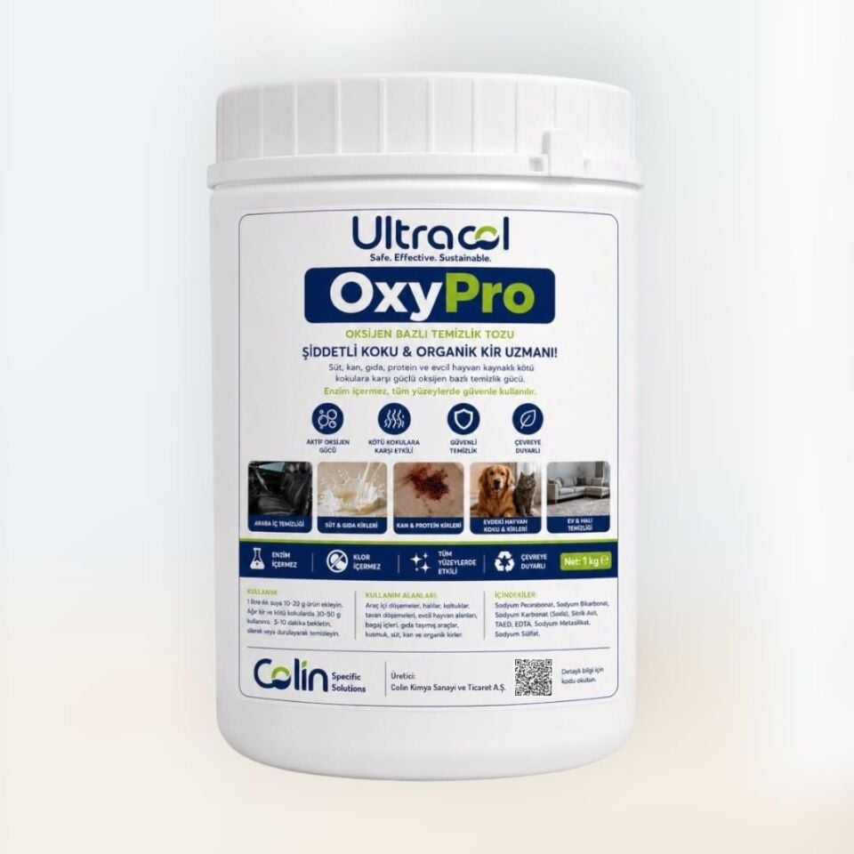 ULTRACOL OxyPro – Oksijen Bazlı Çok Amaçlı Güçlü Temizleyici